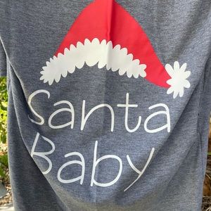 Santa Baby 🎅🏻 maternity tee